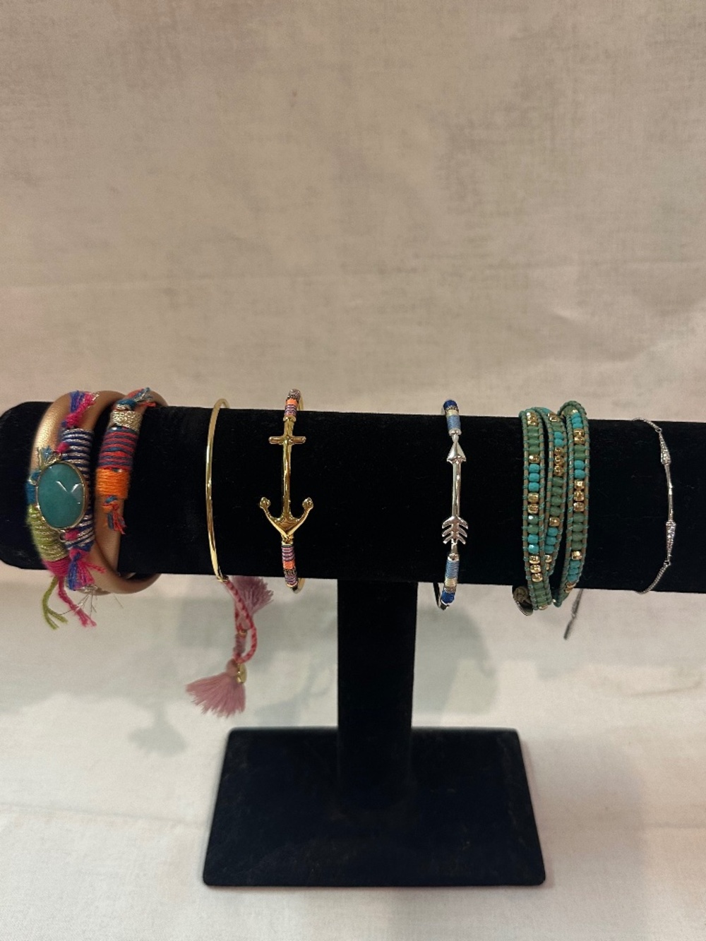 Stella & Dot Colorful Cuffs/ Wrap Bracelets